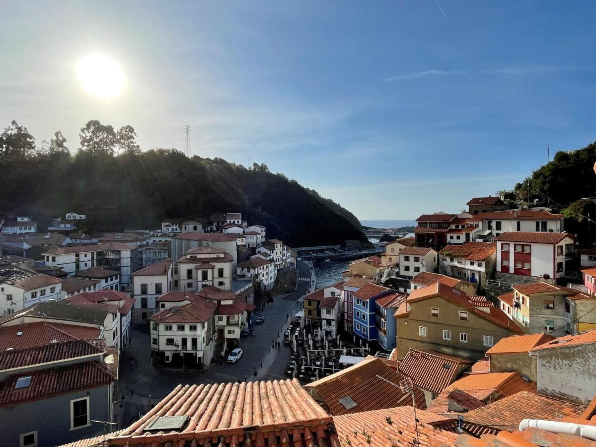 Casa De Pescadores Con Vistas Al Mar Cudillero Luaran gambar